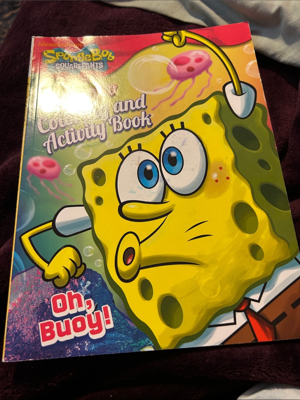 Nickelodeon SpongeBob SquarePants Bright Yellow Activity Book